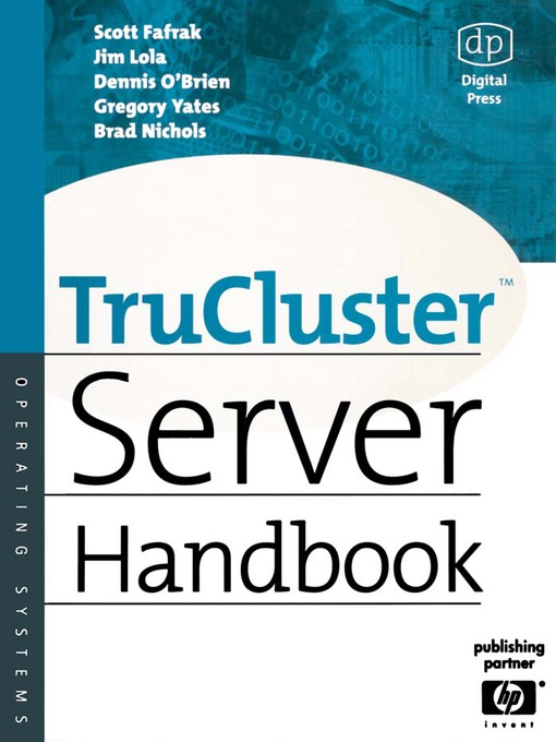 Upplýsingar um TruCluster Server Handbook eftir Scott Fafrak - Biðlisti